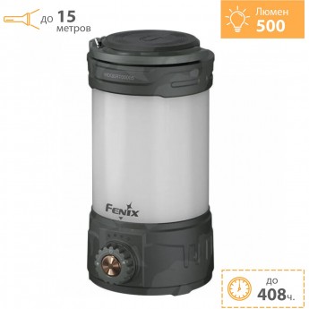 Фонарь кемпинговый FENIX CL26R PRO Gray Camo + Подарок Фонарь кемпинговый FENIX CL26R PRO Gray Camo + Подарок